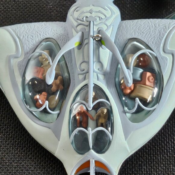 2000 Hallmark Star Wars Episode 1 Gungan Submarine Ornament Original Box - Picture 9 of 12